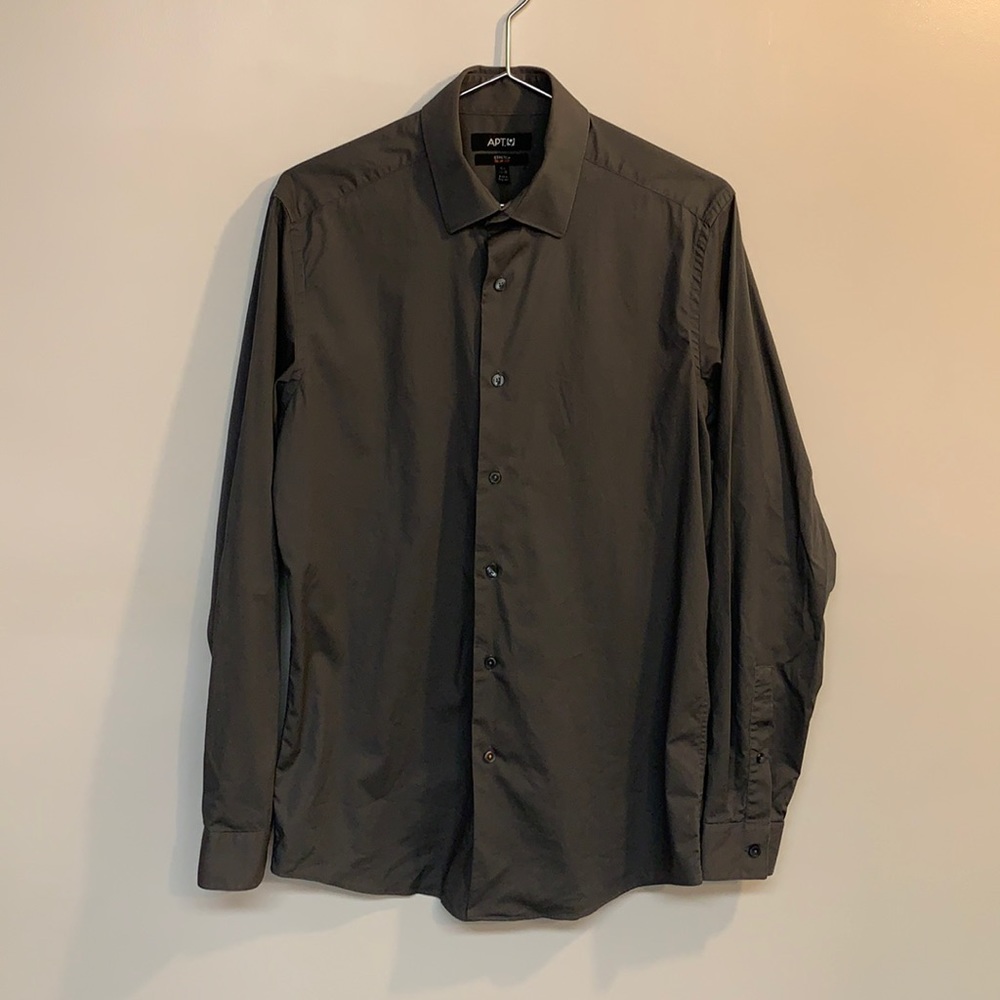 APT. 9 men’s button down dress shirt size 15 1/5 - Picture 1 of 5